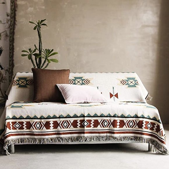 Bohemian Other - Boho Aztec Southwest Couch Throw Blanket Hippie